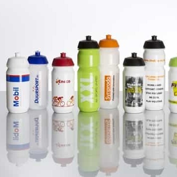 100% bio-degradable, eco-friendly water bottles from Tacx that make fab corporate gifts & business gifts