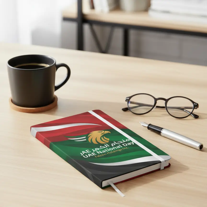 Shop quality stationery, notebooks & pens for UAE National Day. Elegant, affordable & perfect for gifting  only on Jasani.ae