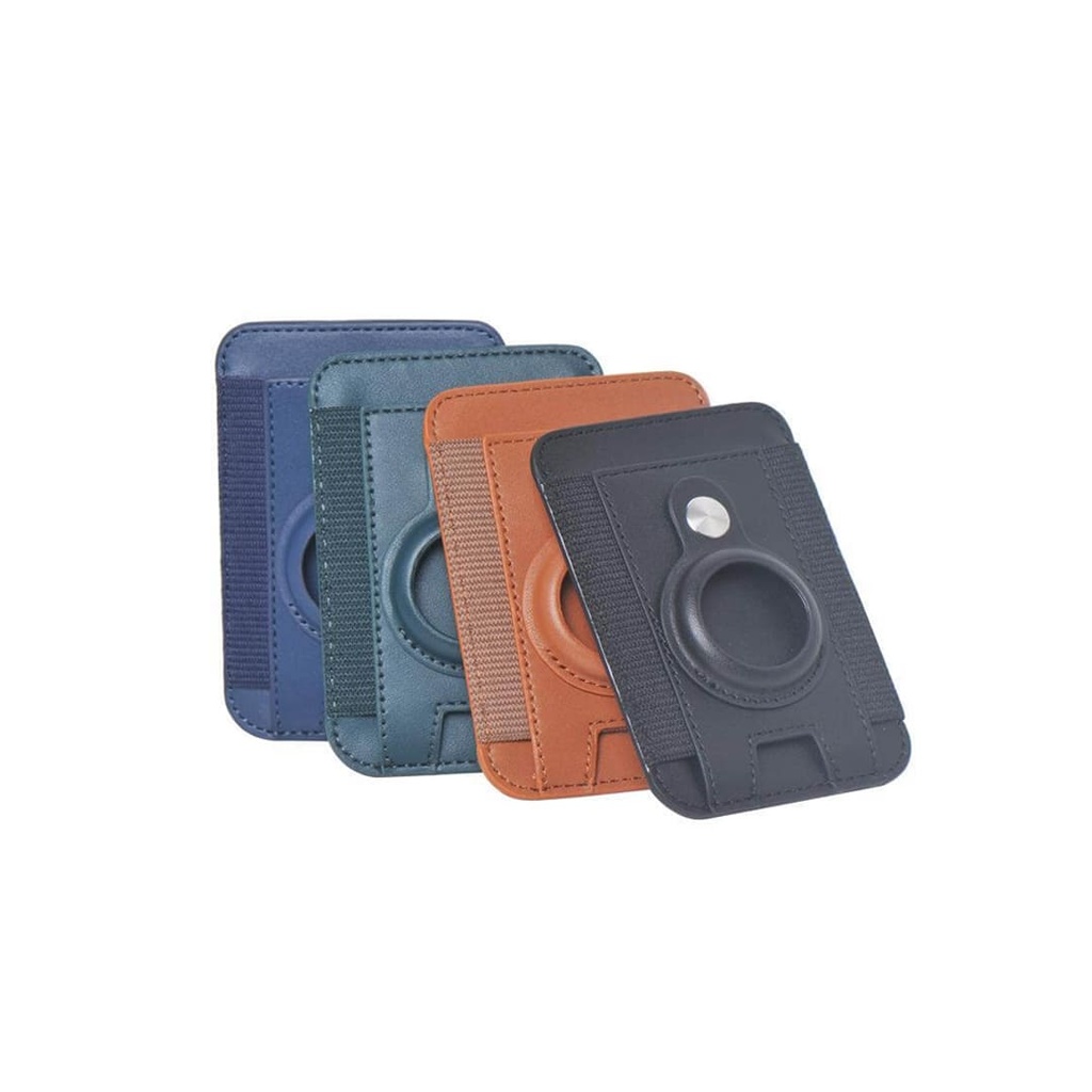 MARZ - Santhome® Magnetic Phone Cardholder with Santhome Tag Pocket - Dark Green