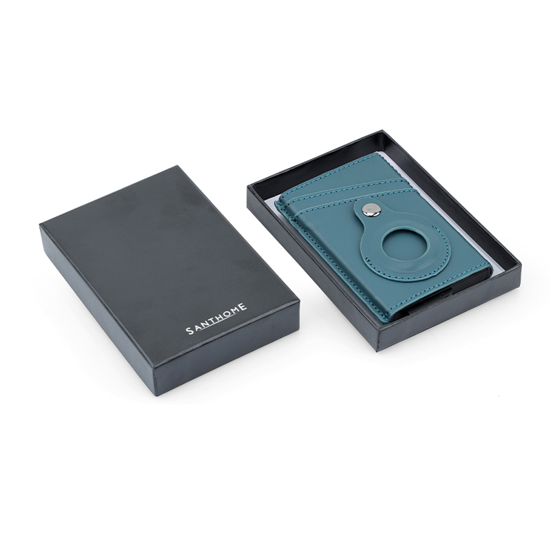 TROMSI - Santhome® PU Card Holder with Santhome Tag pocket - Green