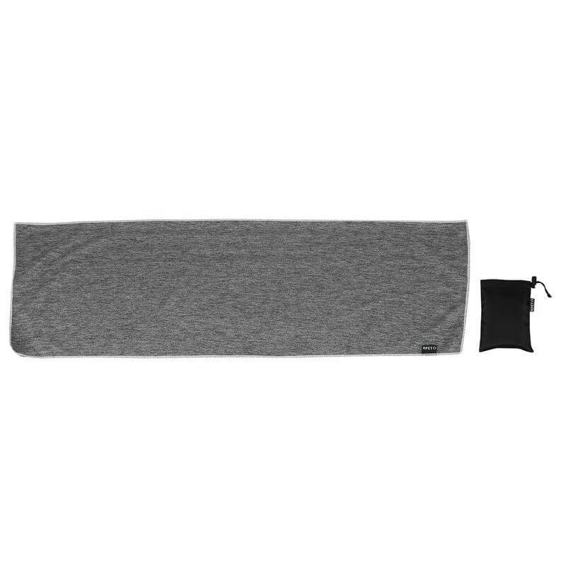 RPET Microfiber Cooling Towel in Carry Pouch