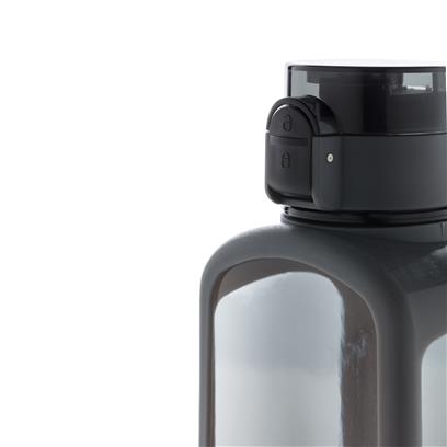 SQUARED – XDXCLUSIVE Lockable Leak Proof Tritan Water Bottle – Black