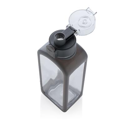SQUARED – Lockable Leak Proof Tritan Water Bottle-Transparent