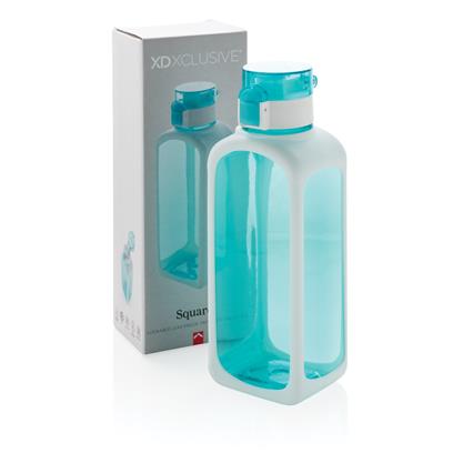 SQUARED – XDXCLUSIVE Lockable Leak Proof Tritan Water Bottle – Blue