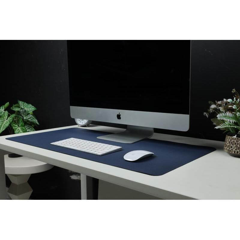 ZILE - CHANGE ZERO Recycled PU Desk Pad - Navy Blue