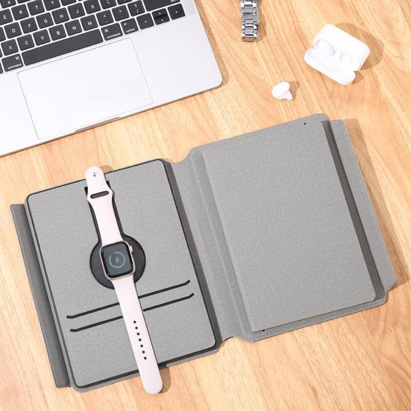 ONEX - CHANGE ZERO Recycled 10000mAh 15W MagSafe Wireless A5 Organizer 32GB - Grey