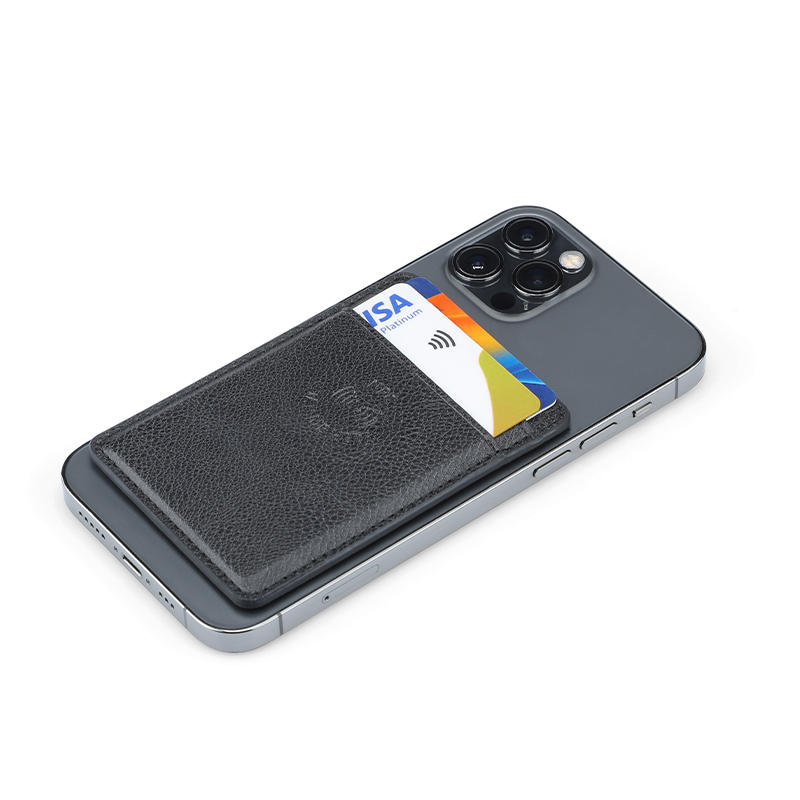 ROMA - Santhome® 2-in-1 Mag Cardholder and Inbuilt NFC Digital Business Card - Black