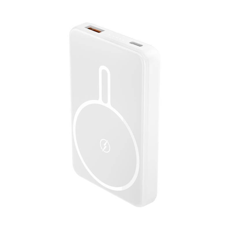 TARRENZ - Giftology 5000 mAh Magnetic Wireless Powerbank - White