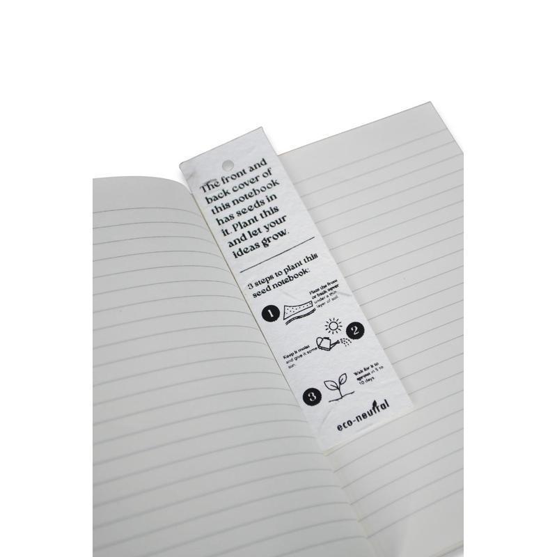 ATRI - eco-neutral® A5 Soft Cover Handmade Seed Paper Notebook