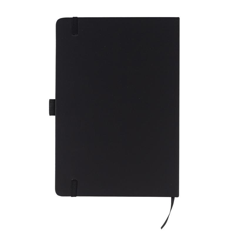 JURSI - Giftology A5 PU Notebook with Pen Loop - Black