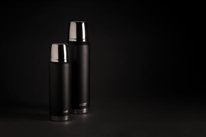 Swiss Peak ELITE - 1 L Copper Vacuum Flask - Black