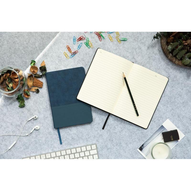 LYSS - Santhome® A5 Thermo PU Hard Cover Notebook - Blue