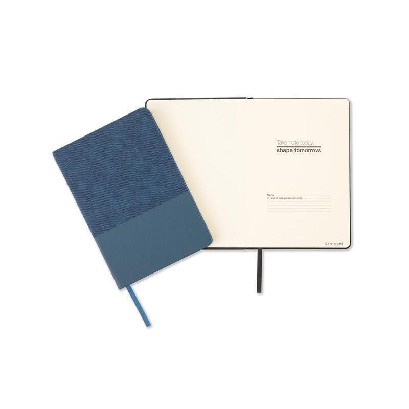 LYSS - Santhome® A5 Thermo PU Hard Cover Notebook - Blue