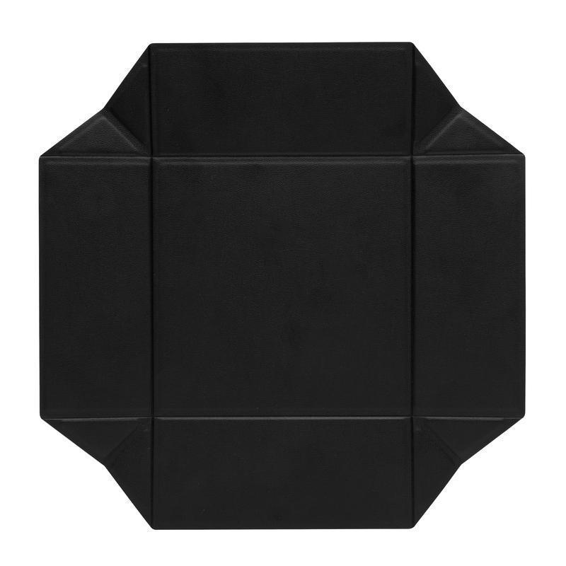 Swiss Peak® RCS Recycled PU Foldable Magnetic Storage Tray - Black