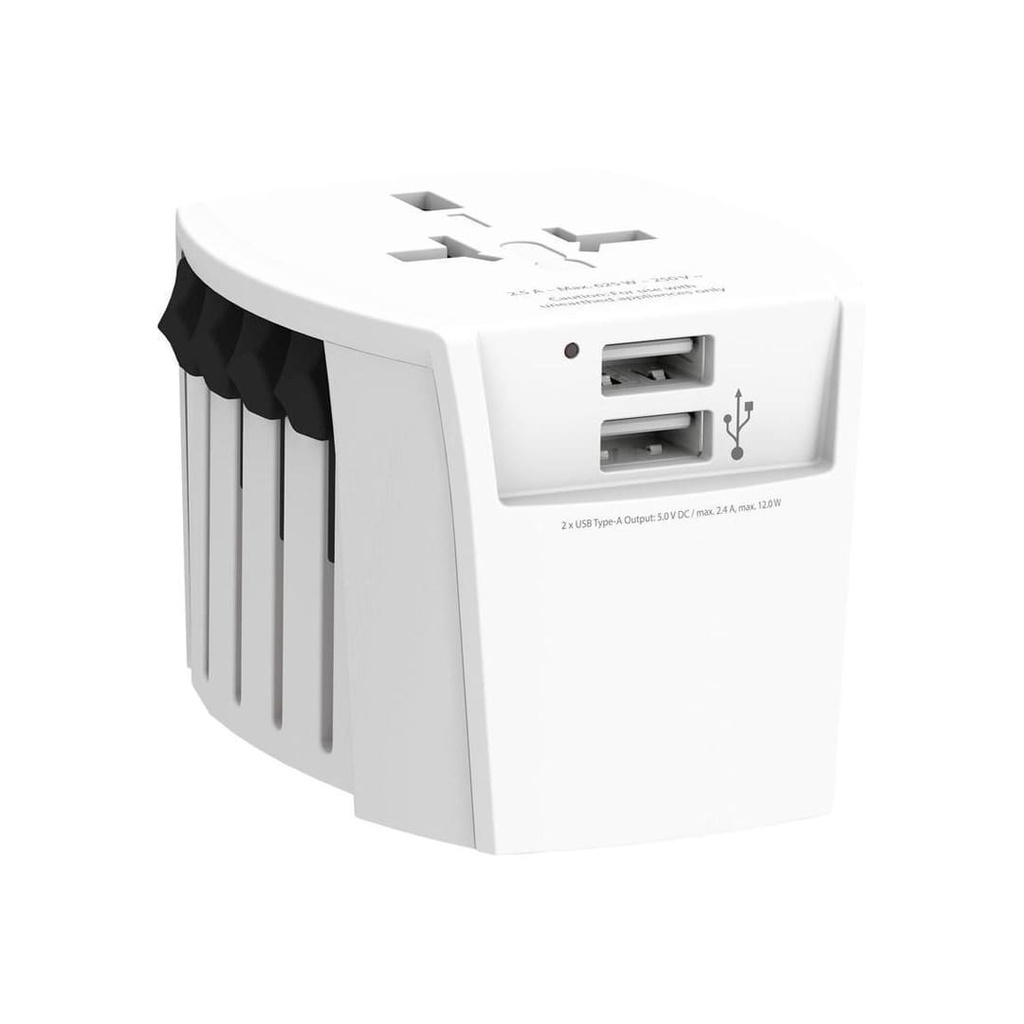 SKROSS World Travel Adapter MUV USB 2A