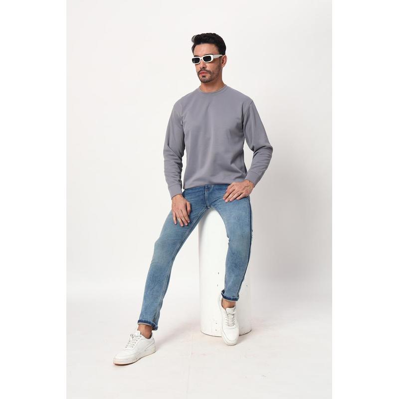 CREW - Santhome Unisex Crewneck Fleece Sweatshirt