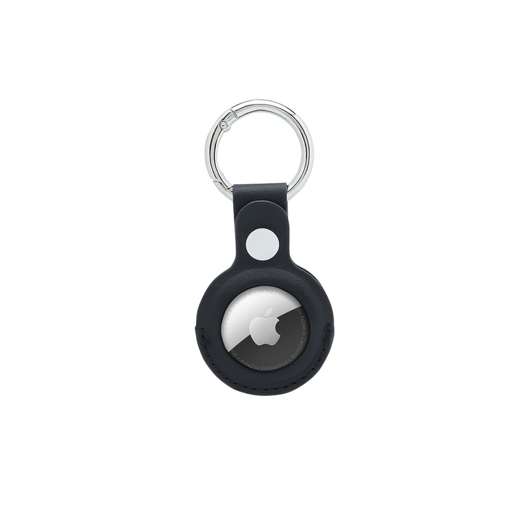 LEEVI - Santhome® PU Keychain with Santhome Tag pocket - Black