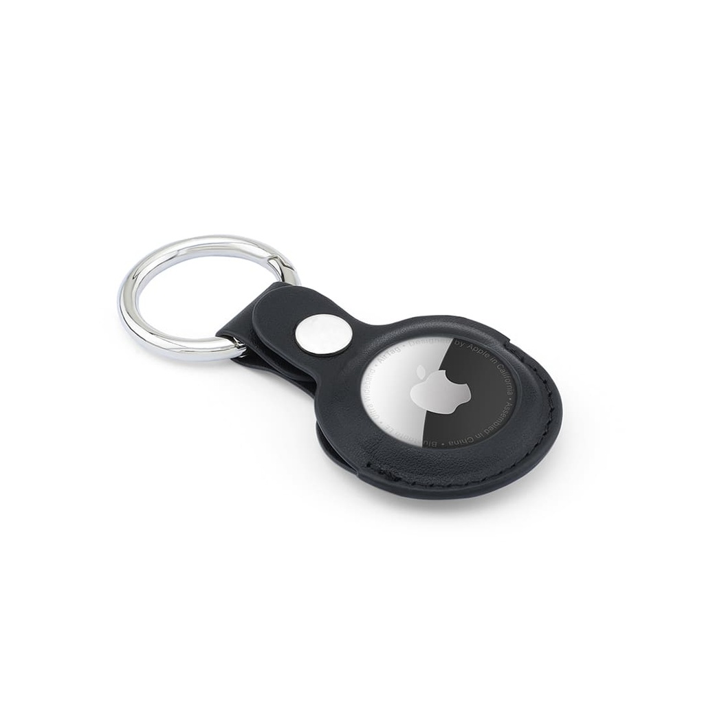 LEEVI - Santhome® PU Keychain with Santhome Tag pocket - Black