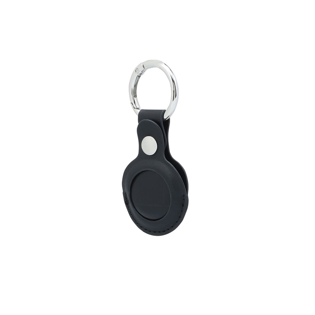 LEEVI - Santhome® PU Keychain with Santhome Tag pocket - Black