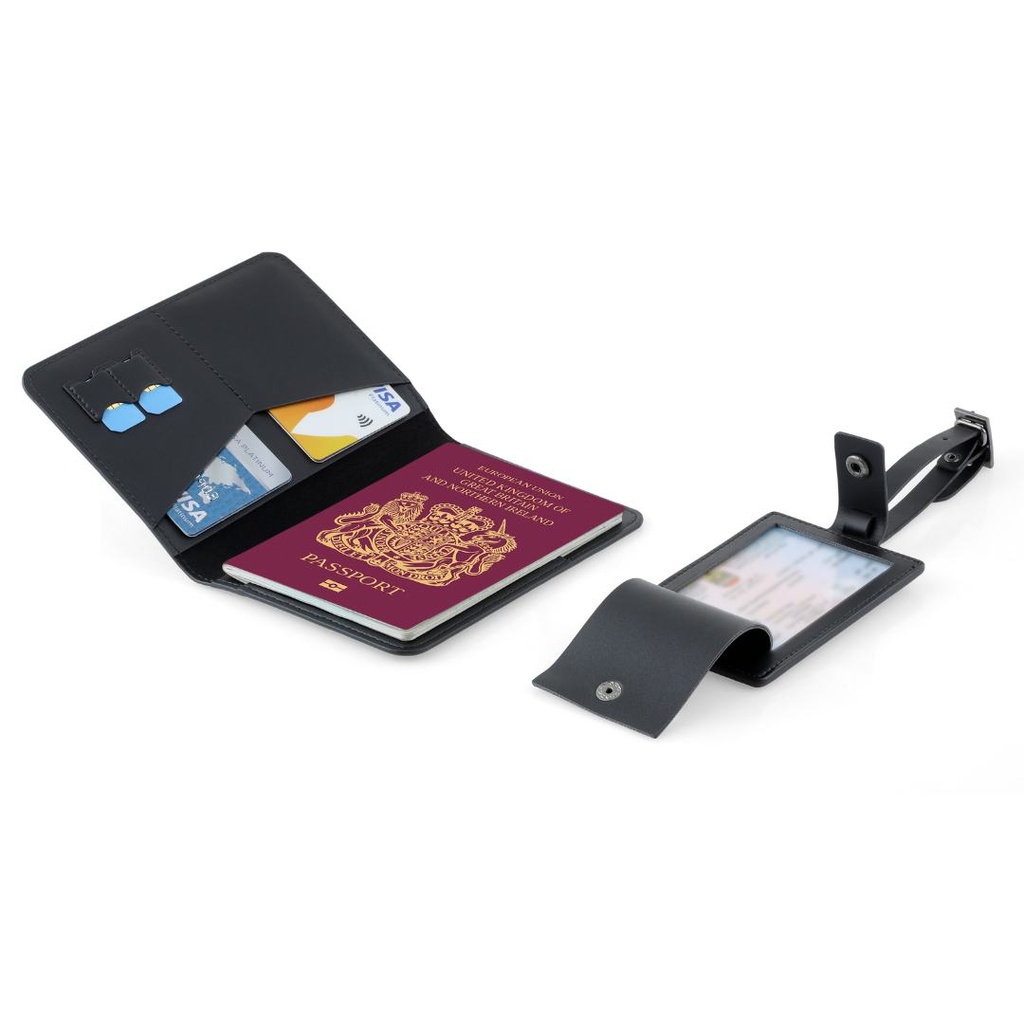 Skross® Diplomat Travel Gift Set with Passport Holder and Luggage Tag