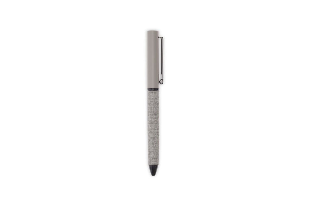 TESSIN - CHANGE ZERO Sustainable Gift Set with Refillable Notebook, Pen & Cardholder - Grey