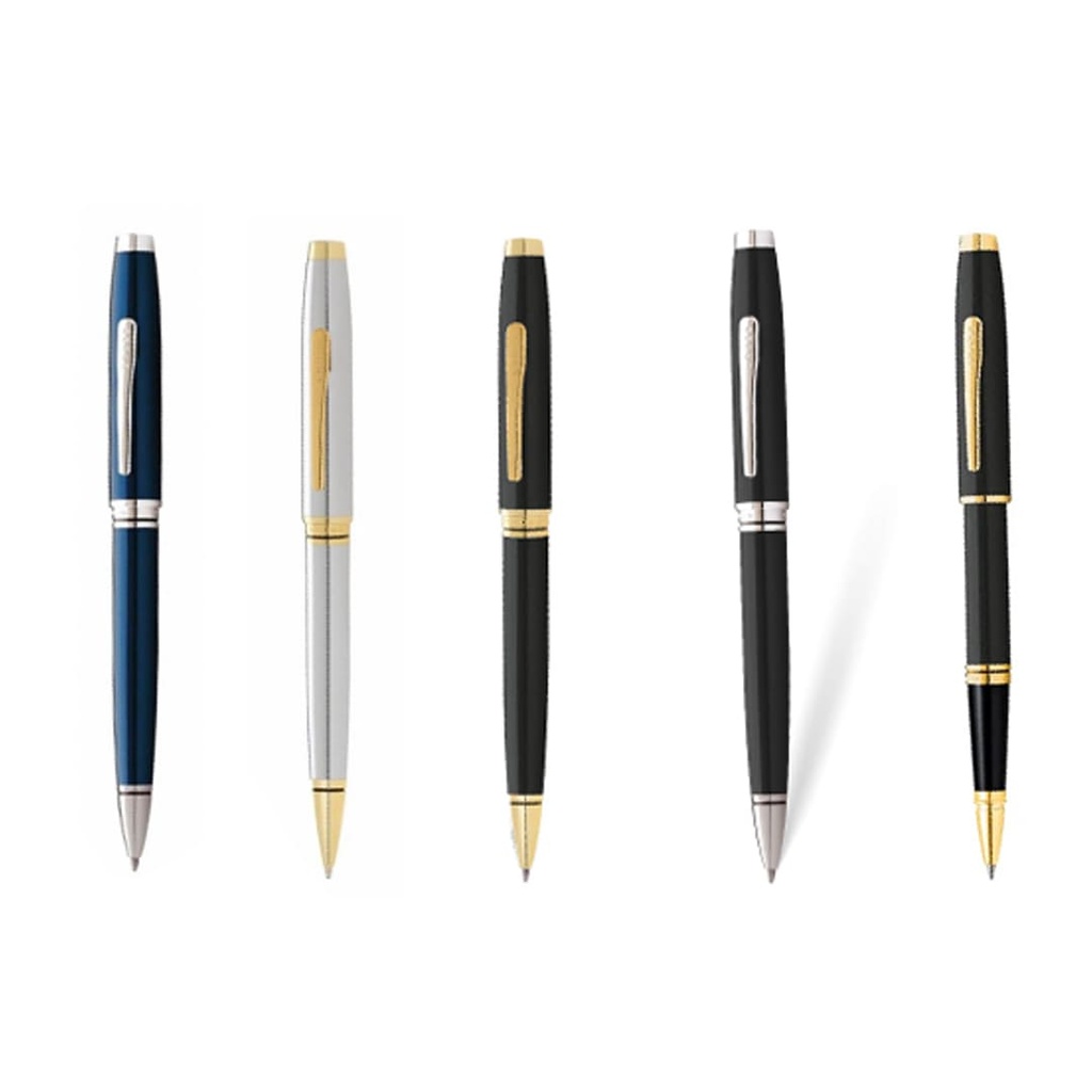 Cross Coventry Black Lacquer with Polished Chrome Appointments Ballpoint Pen