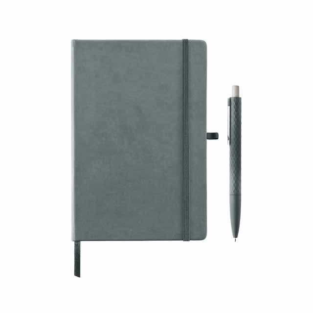 LIBELLET Giftology A5 Notebook With Pen Set (Slate Grey)