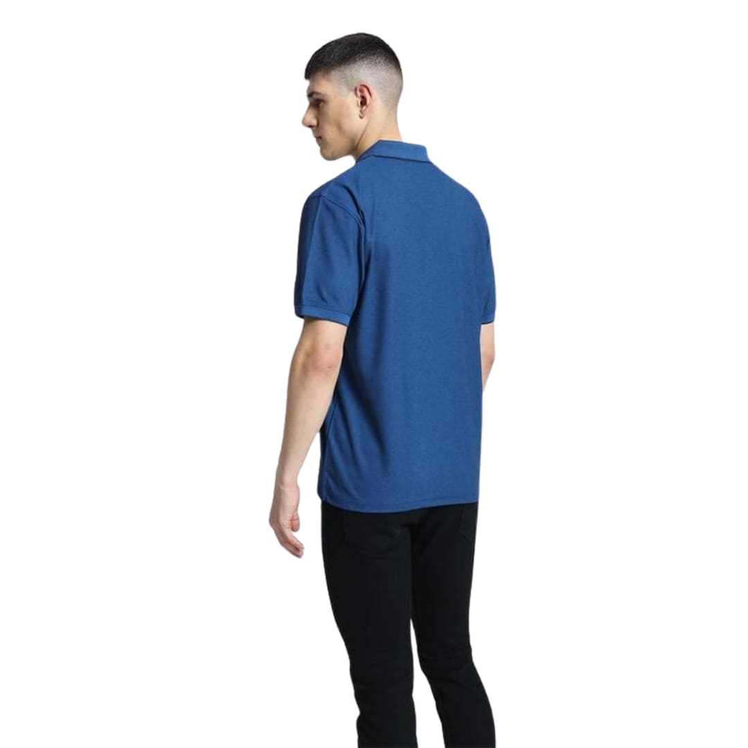 Santhome COMO - Premium Texture Knit Polo Shirt