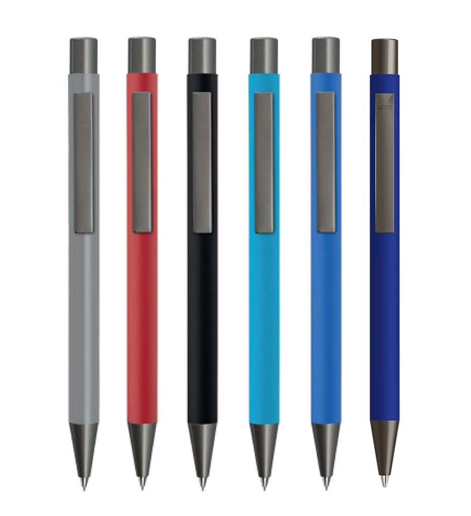 UMA Straight Metal Pen - Dark Blue