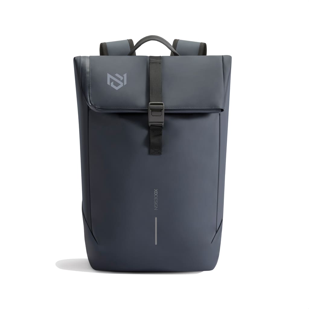 XDDESIGN Urban Water Resistant Flap-top Backpack - Navy
