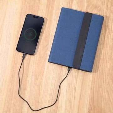 BERGMUND - Santhome 10000mAh Mag Wireless Powerbank Portfolio - Navy
