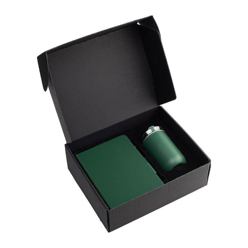 HEVIZ - Giftology Set of Tumbler, A5 Notebook and Pen - Green