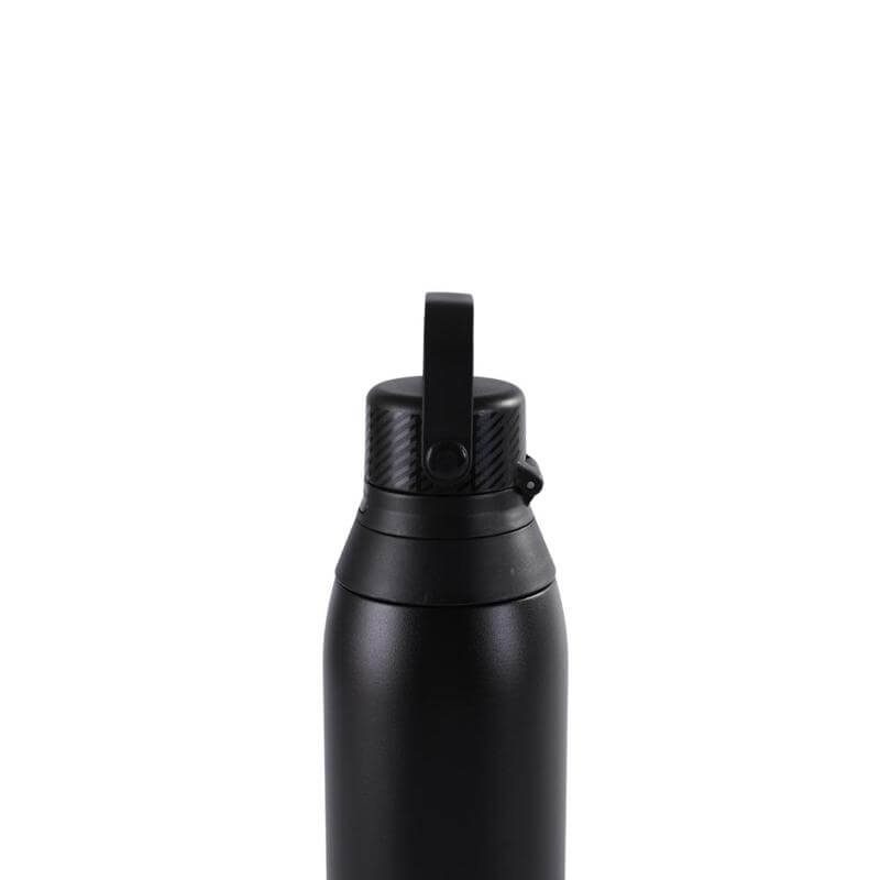 EVORA - Hans Larsen Double Wall Stainless Steel Vacuum Bottle - 750ml - Black