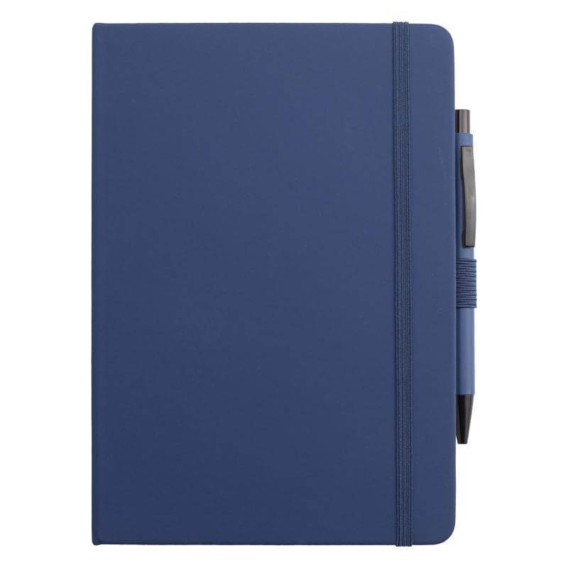 HEVIZ - Giftology Set of Tumbler, A5 Notebook and Pen - Navy Blue