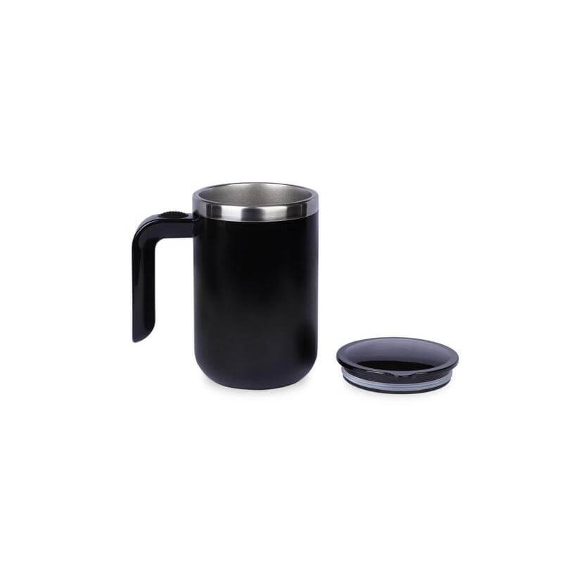 CAFFE - Hans Larsen Auto-Stirring Coffee Mug - Black