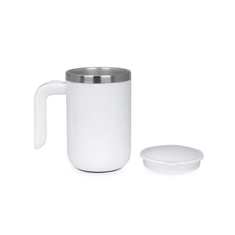 CAFFE - Hans Larsen Auto-Stirring Coffee Mug - White