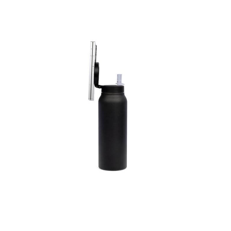 FERRO - Giftology Double Walled Vacuum Bottle with Mag Holder - Black