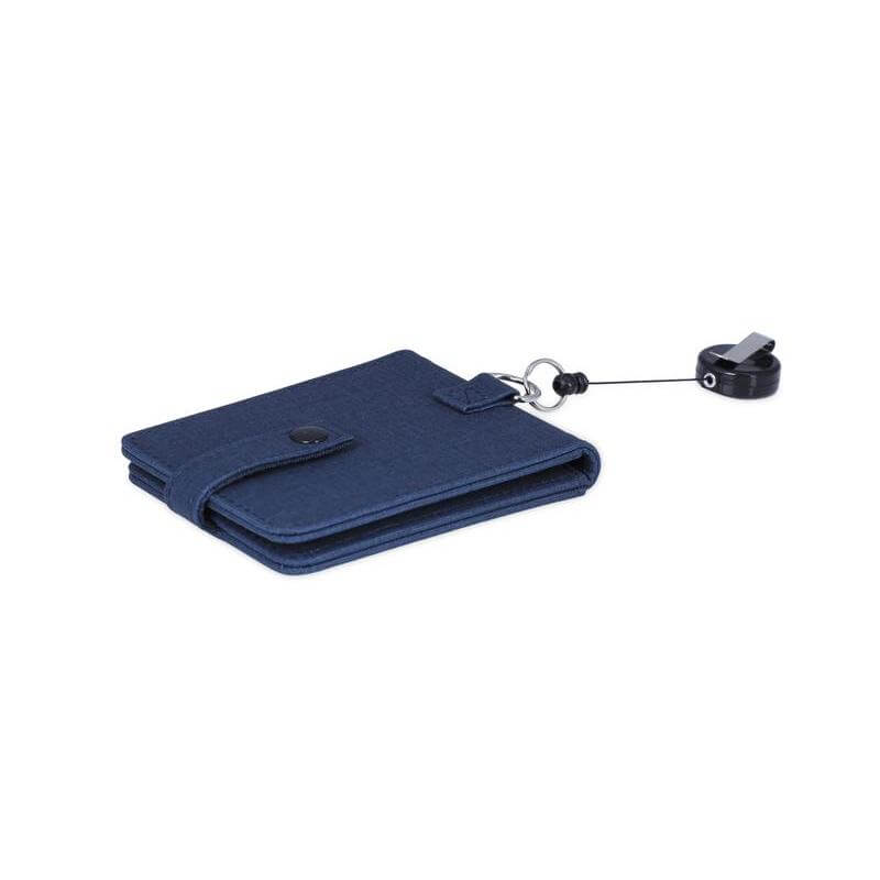 KOLN - Santhome ID Cardholder with Reel Badge - Navy Blue