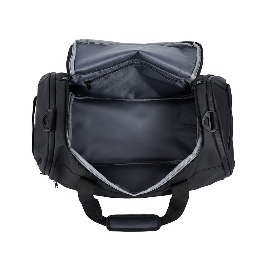 DOVER - Santhome Sports Travel Duffel Backpack - Black