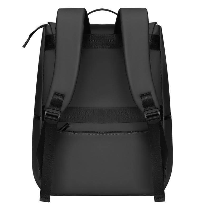 LEON - Giftology 17" Rolltop Backpack - Black