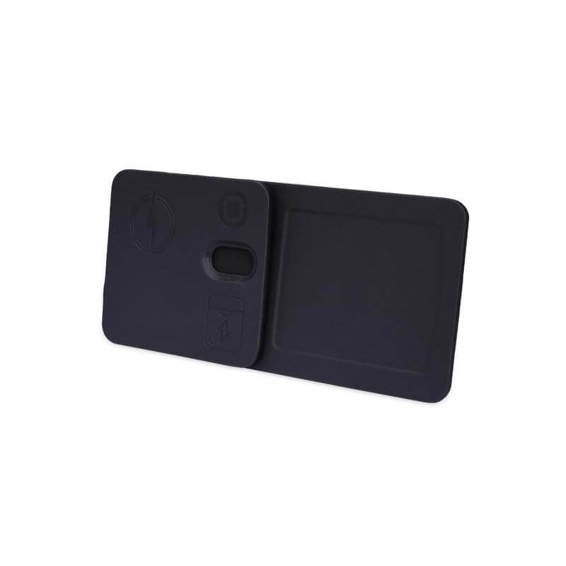 AVRON - Giftology 3-in-1 Magnetic Wireless Charger Desk Tray - Black