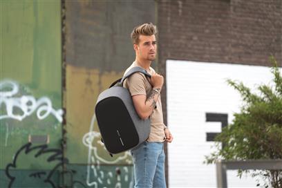 XDDESIGN BOBBY HERO Anti-theft Backpack in rPET material Grey