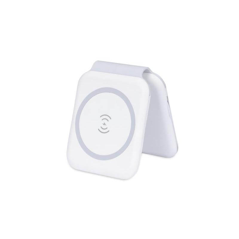 TURIN - @memorii Foldable Wireless Charger and Multicable Set - White