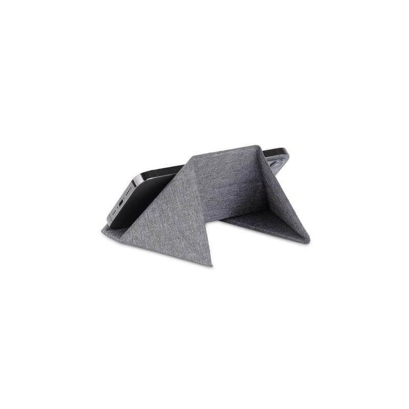 STANDIE - Giftology RPET 2-in-1 Laptop and Phone Stand - Grey