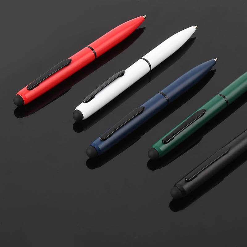 SVEN - Metal Ballpoint Pen with Stylus - Black