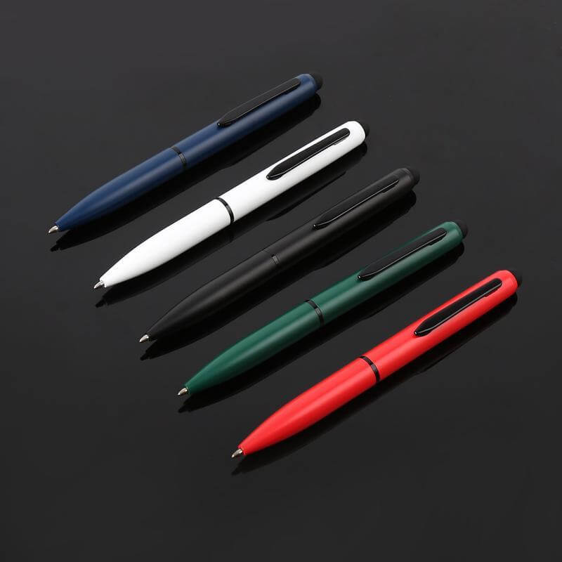 SVEN - Metal Ballpoint Pen with Stylus - Blue