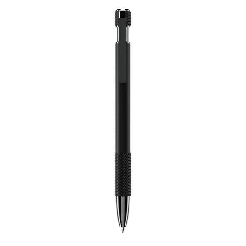 PILA - Recycled Aluminium Ballpoint Pen - Black