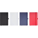 BARON - Santhome Expanded A5 Hard Cover Notebook - White