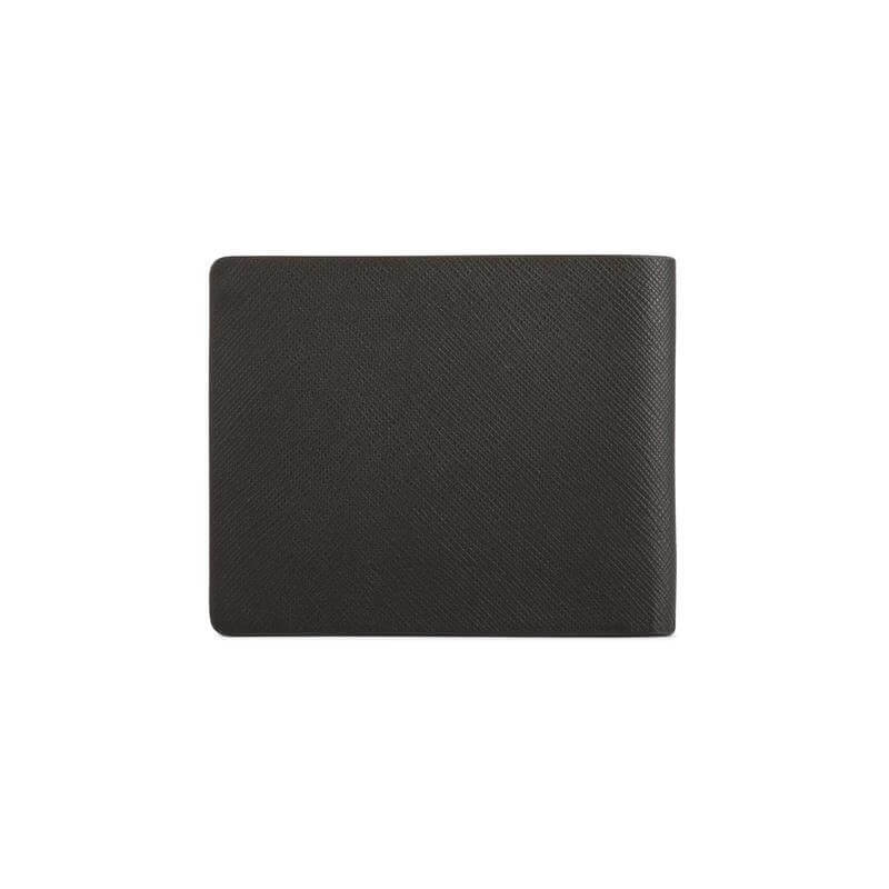 CROSS Saffiano Leather 8CC Slim Bifold Wallet - Black