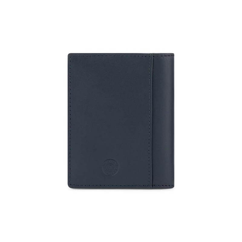 CROSS Soft Grain Leather Business Card Case - Navy Blue